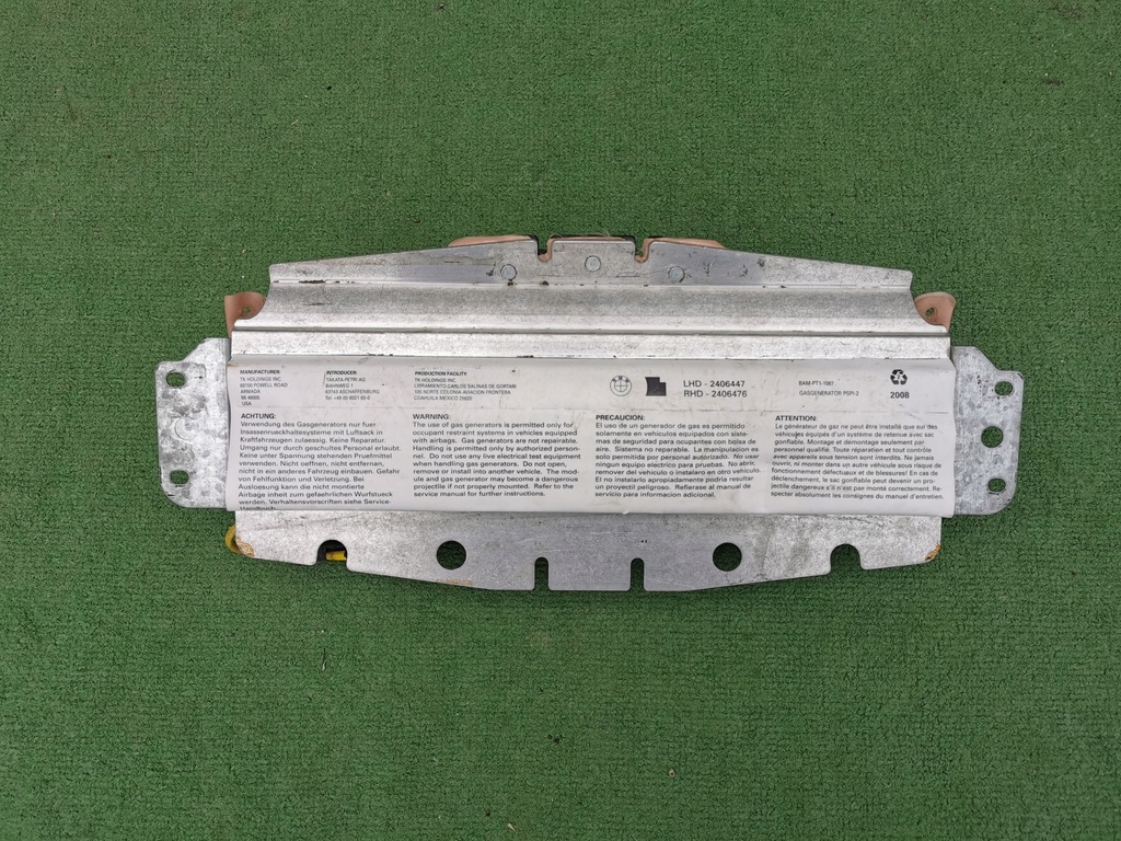 фото №9, Bmw x5 e70 x6 e71 подушка подушка безопасности водитель пассажир 2406447 3051642