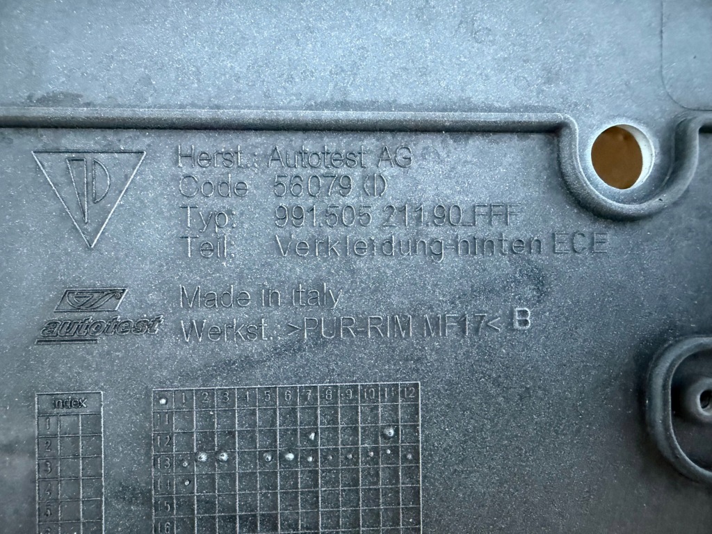 Бампер porsche 911 991 gt3 2013-2016 оригинал хороший состояние задняя Киев