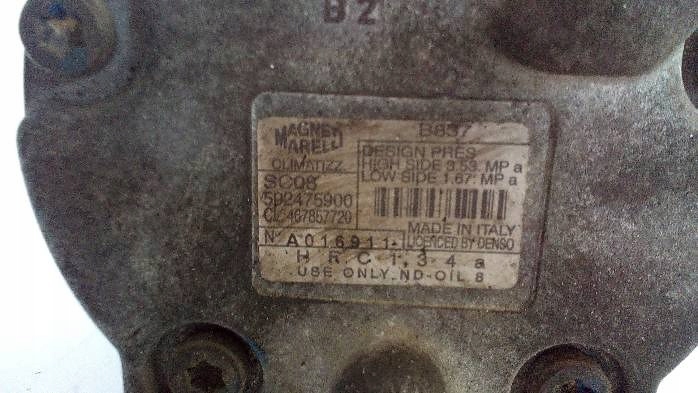фото №5, Компрессор кондиционера fiat punto ii 1,2 b 2002r.