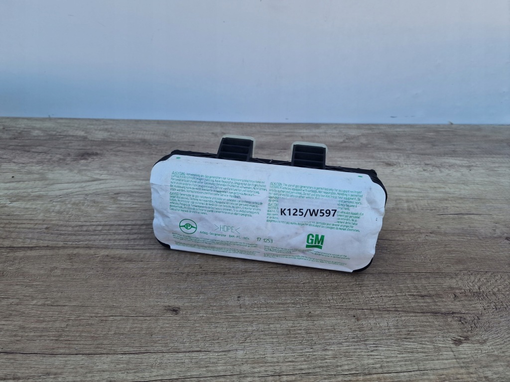 фото №1, Подушка пассажира подушка безопасности opel zafira a astra ii g