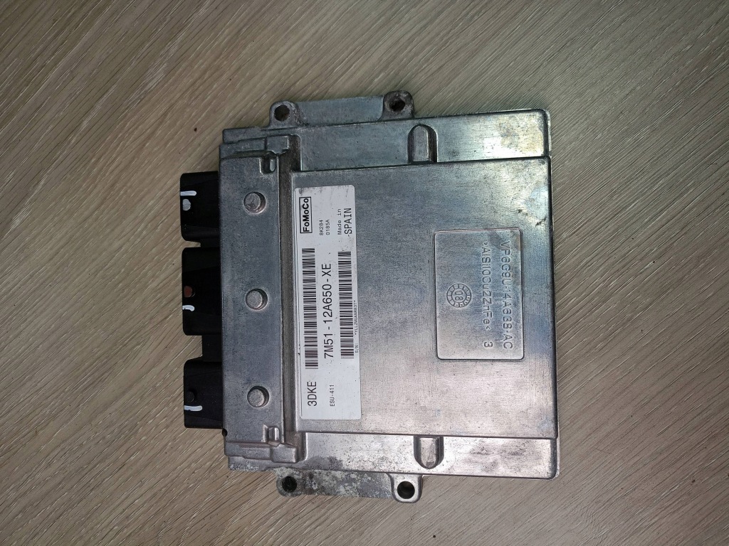 фото №1, Бортовой компьютер двигателя ford 7m51-12a650-xe