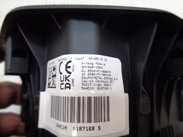 фото №13, Peugeot rifter partner iv подушка водія air bag nowa