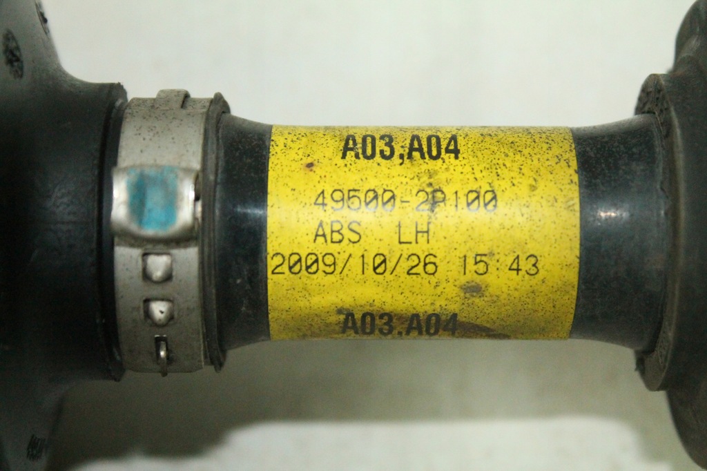 фото №5, Приводной вал левый перед левая передняя hyundai 49500-2p100