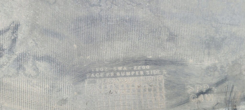 фото №8, Уголок бампера задняя левый honda cr-v iii // 302