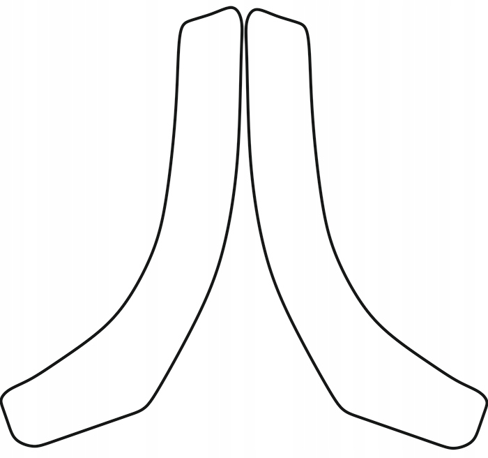 фото №1, Наклейка пленка защитная крыло nissan note ii 2