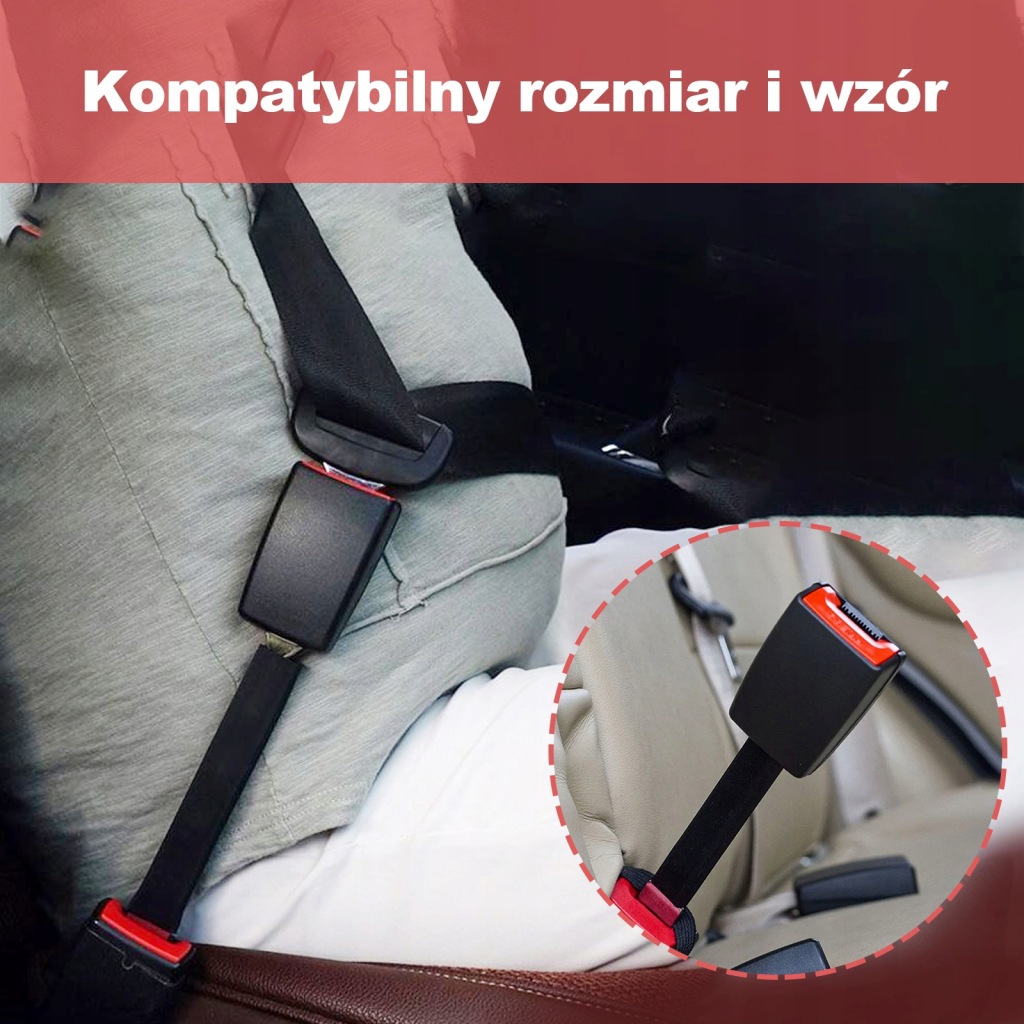 фото №4, Przedłużacz поперечина безпеки універсальний ремінь 26cm