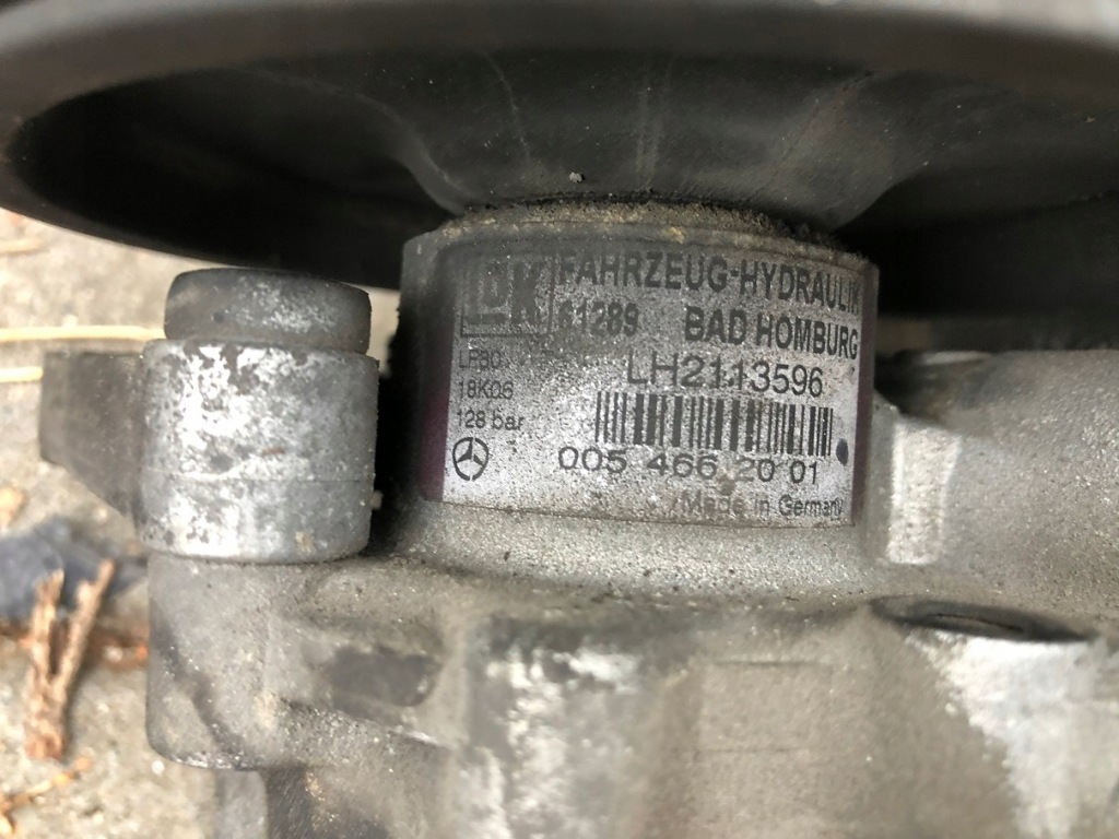 фото №4, Насос усилителя mercedes w221 w216 5.5 v8 airmat