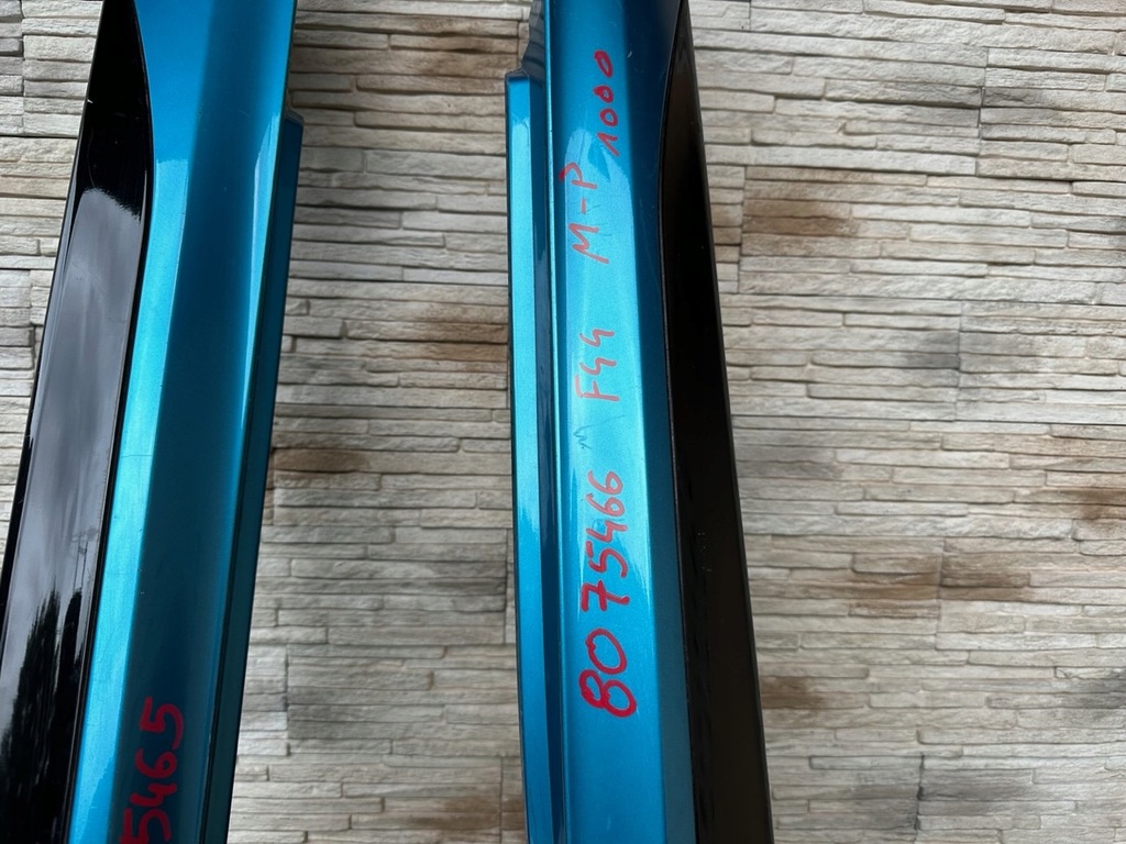 фото №6, Накладки молдинг пороговые bmw 2 f44 m набор