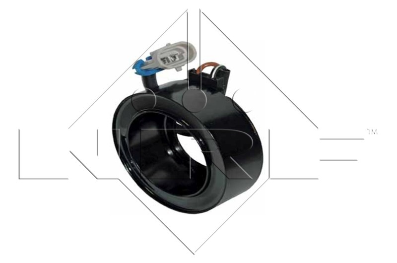 фото №1, Катушка сцепления компрессор кондиционера sd6v12 nrf38475