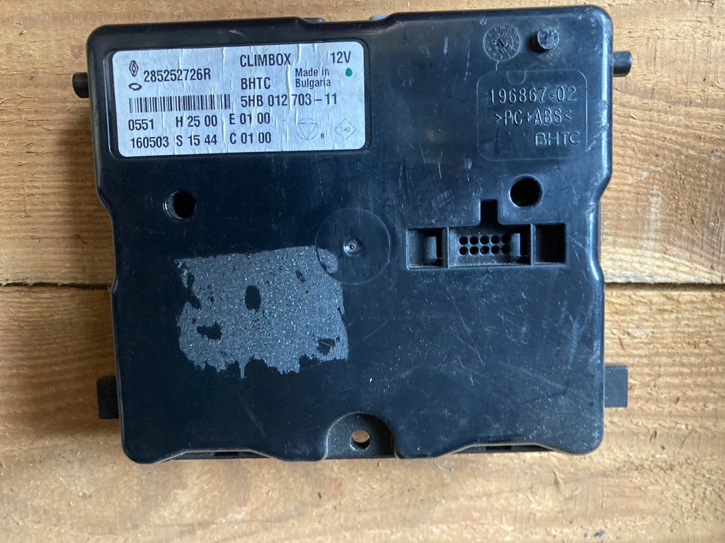 фото №1, Блок управления кондиционера renault kadjar 285252726r