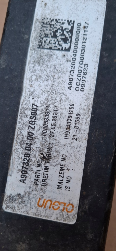 фото №3, Mercedes sprinter w907 w910 a907 ресора ресори 3щітки a9073200400