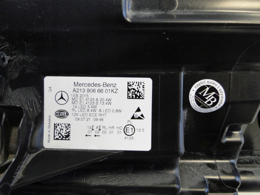 Mercedes e 238 w238 дорестайлинг  фара правый  led high performance Недорого