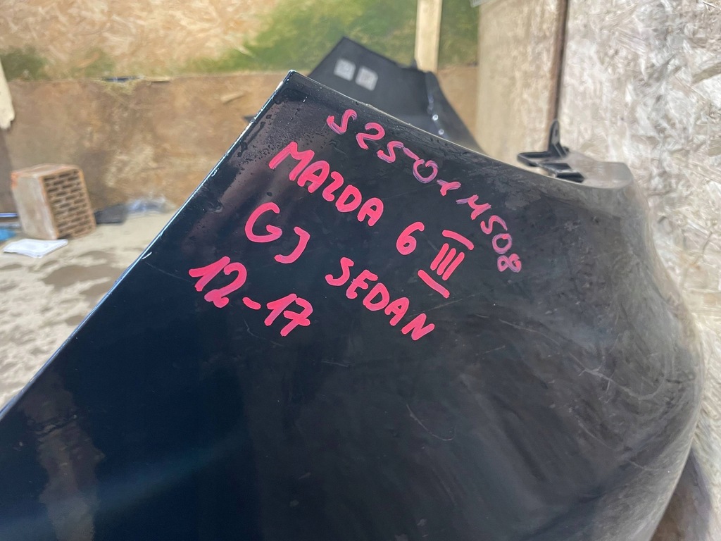 фото №9, Mazda 6 gj iii 3 12-18 sedan бампер задня задній