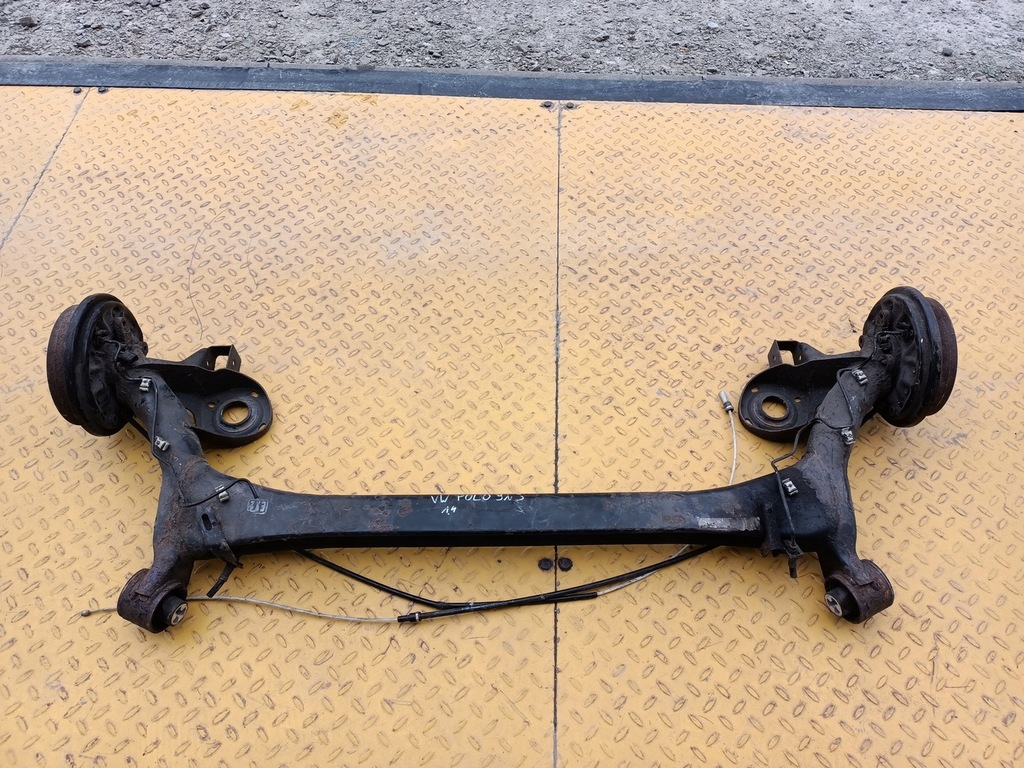 фото №4, Балка задняя подвеска vw polo 9n