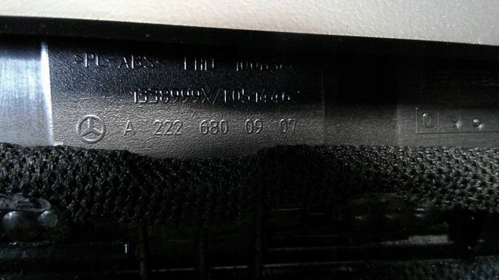 фото №4, Mercedes w222 s-klasa консоль подушка безпеки x2 ремені x4 оригінал