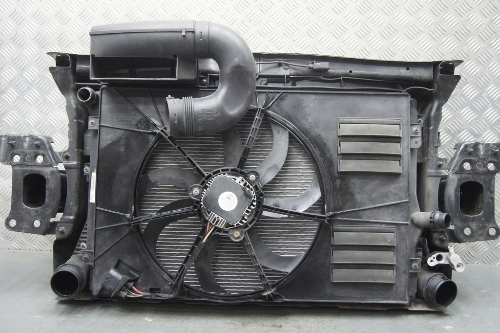 фото №10, Octavia ii lift 1.6 tdi pas передній підсилювач радіатор