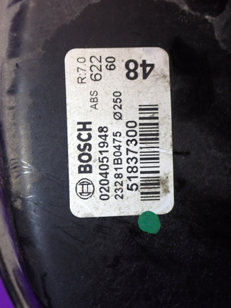 фото №5, Bravo ii 1.6 d насос тормозная усилитель тормозов 0204051948