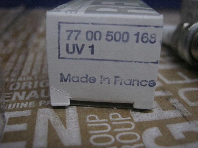 фото №5, Свеча зажигания 4szt renault 7700500168 oryg