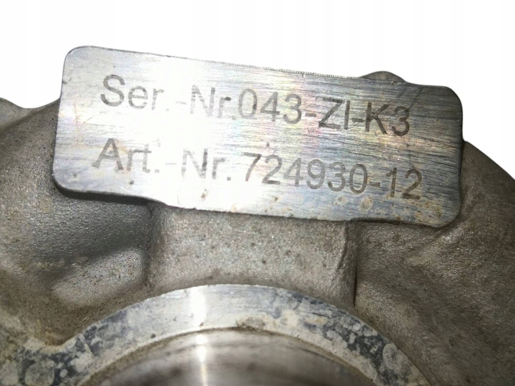 фото №12, Турбонагнітач seat altea vw golf v 2.0 tdi 140km 2493012 03g253019h