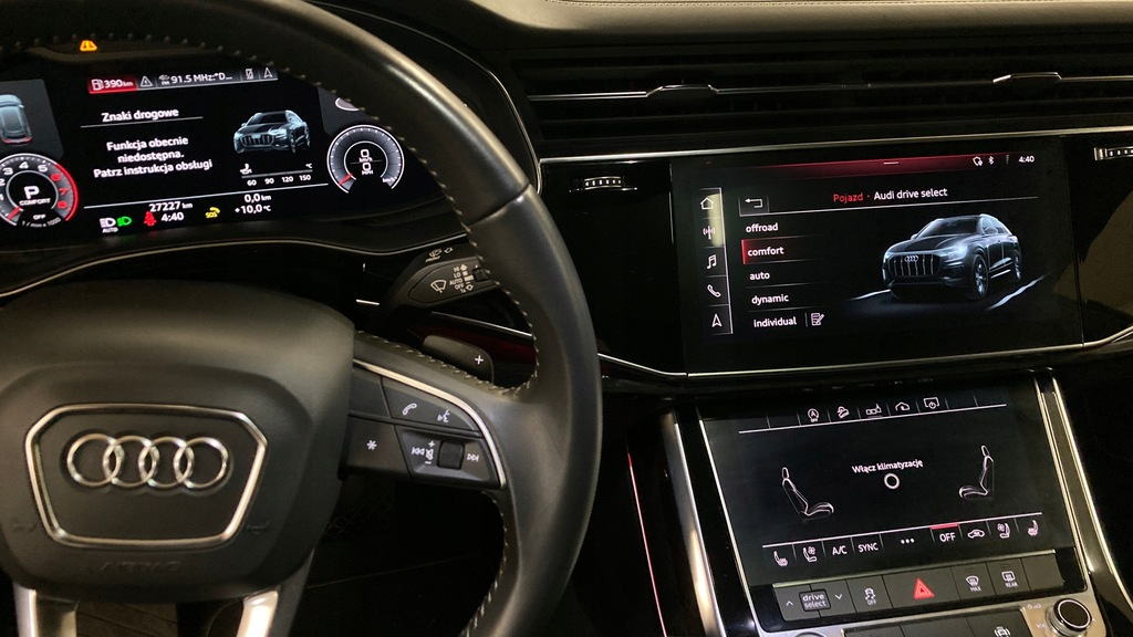 фото №9, Польське меню audi a3 s3 rs3 a4 s4 rs4 s5 rs5 a5 a7 a6 c8 q8 q5 sq5 usa/eu