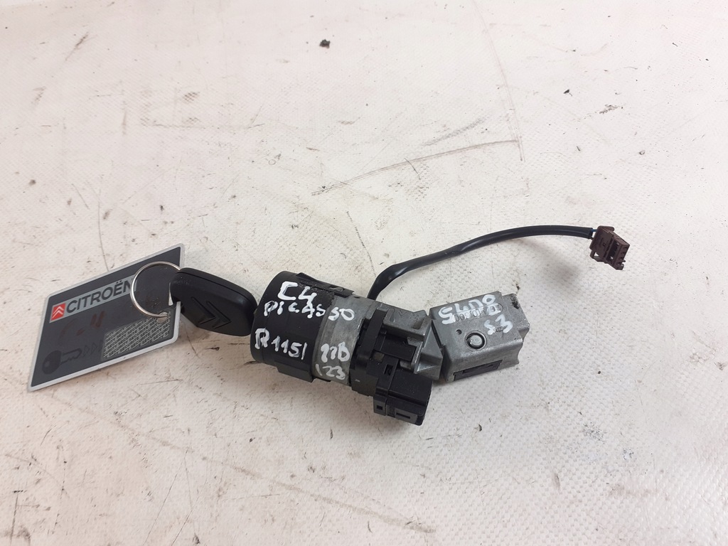 фото №1, Замок зажигания ключ c4 picasso i