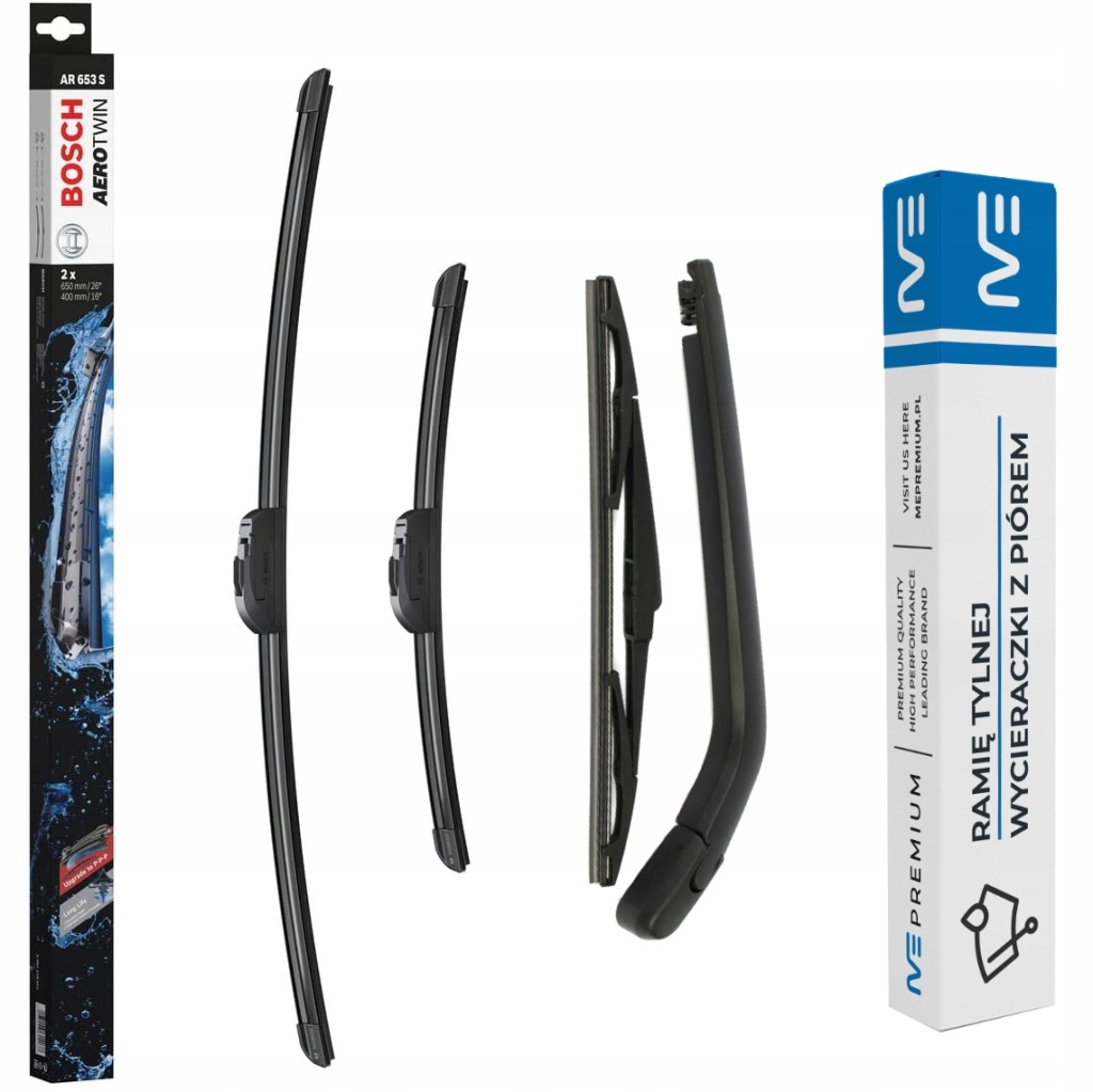 фото №1, Набор дворник перед + задняя toyota auris e15