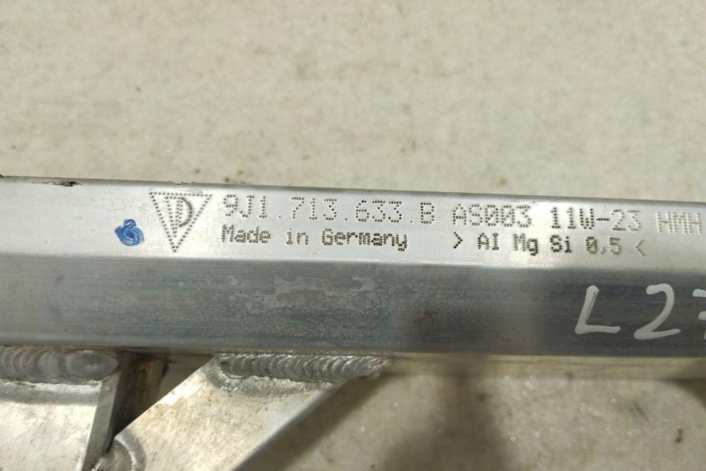 фото №9, Подрамник передние porsche taycan 9j1713633b electric 390kw 2023