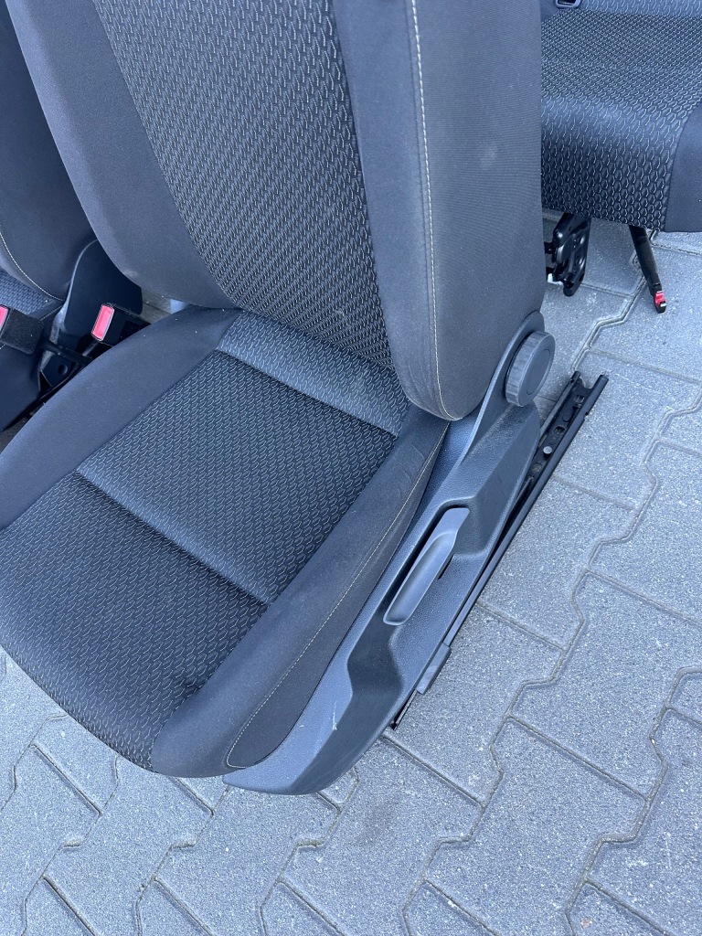 фото №6, Caddy 2k5 life сидіння комплект перед задня заднє сидіння лавка