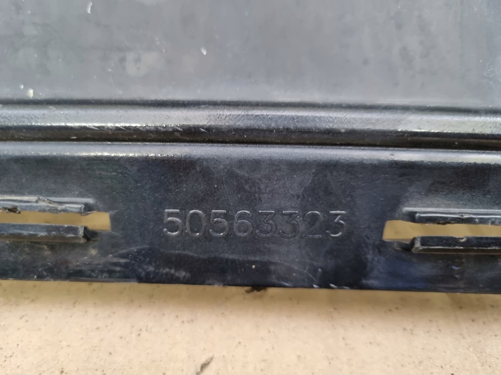 фото №15, Alfa romeo stelvio спойлер накладка бампера задня 50563323