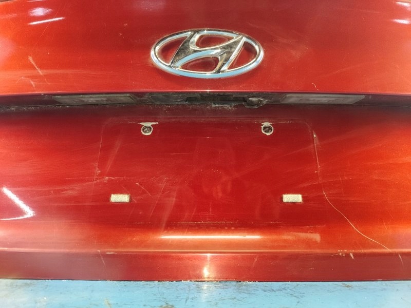 фото №7, Крышка багажника задняя комплектная hyundai sonata lf 2014