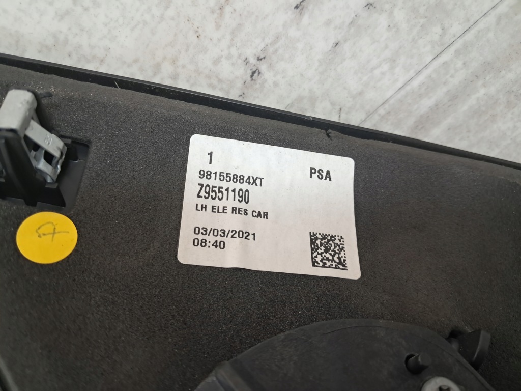 фото №6, Peugeot expert jumpy iii зеркало наружное левая 5pin 98155884xt