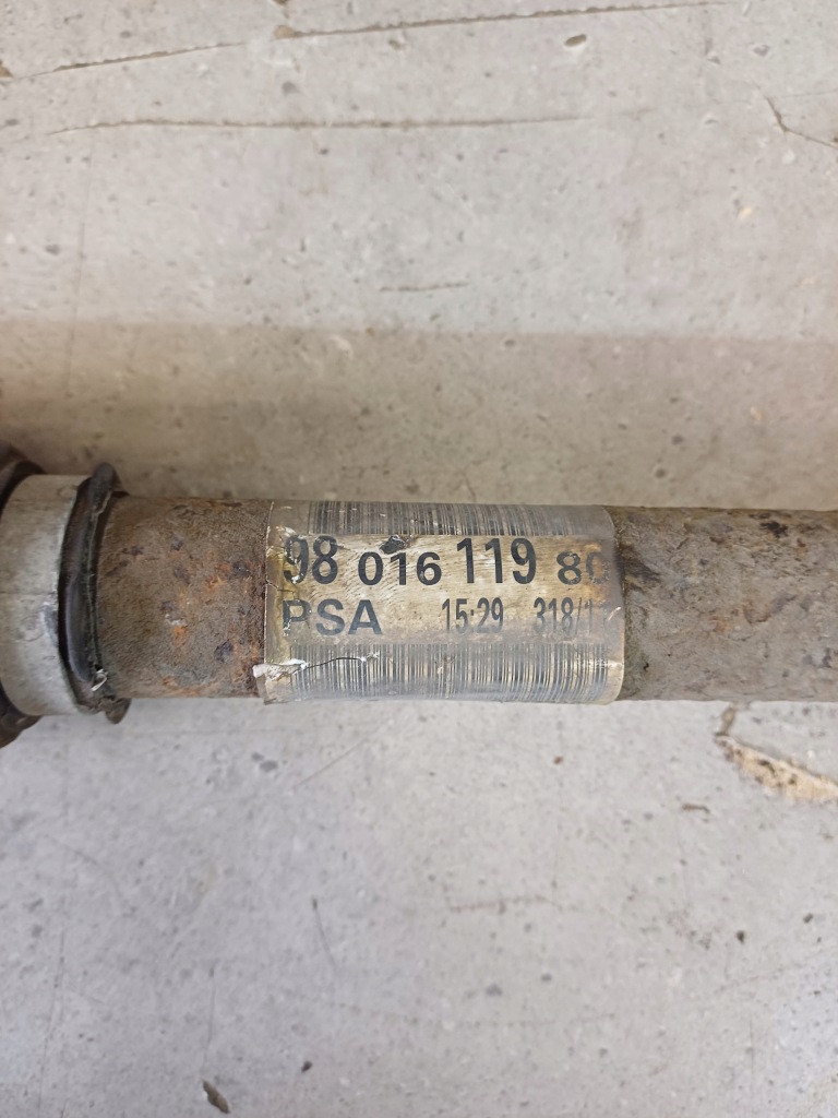 фото №6, Привідний вал ліва 1.6 hdi peugeot 508 i nr. 9801611980