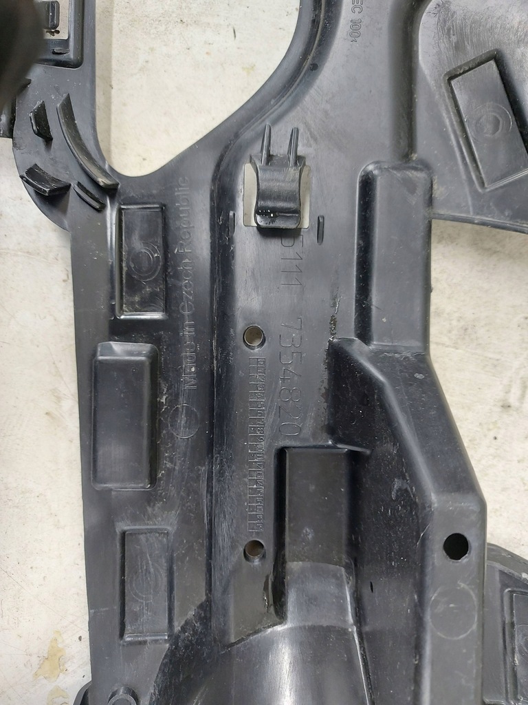 фото №11, Bmw x1 e84 направляющая бампера правый перед