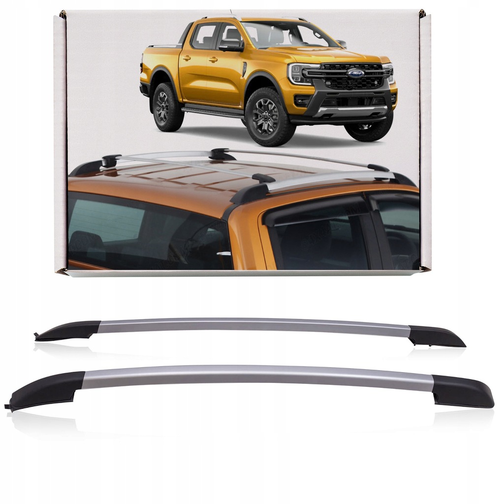 фото №1, Ford ranger t8 2018-2023 двойной кабина рейлинги кровельные