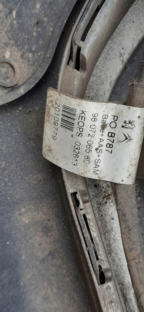 фото №8, Бампер задняя задний 6xpdc citroen c4 grand picasso ii lak.ezrc