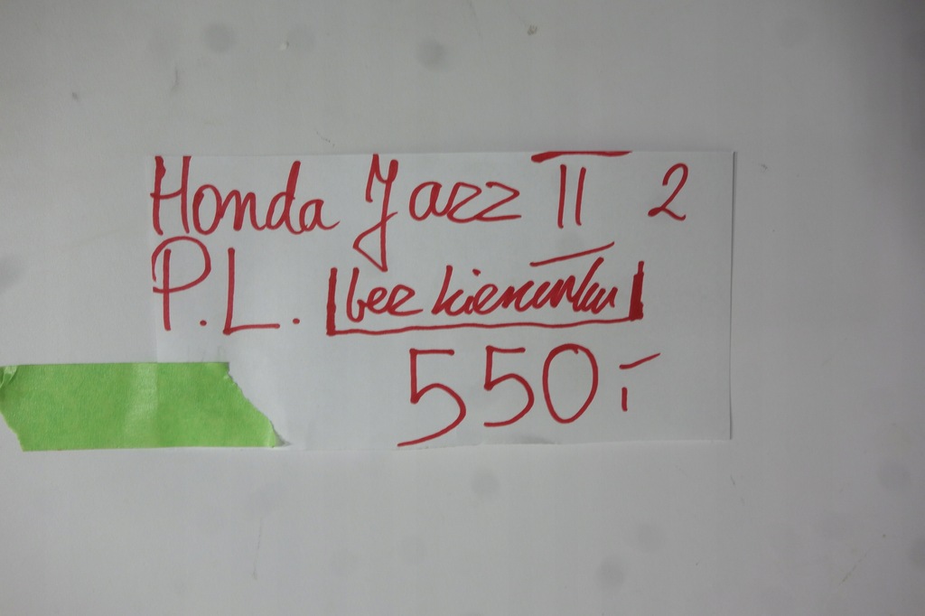 фото №10, Крыло перед левый honda jazz ii 2 версия bez поворотник