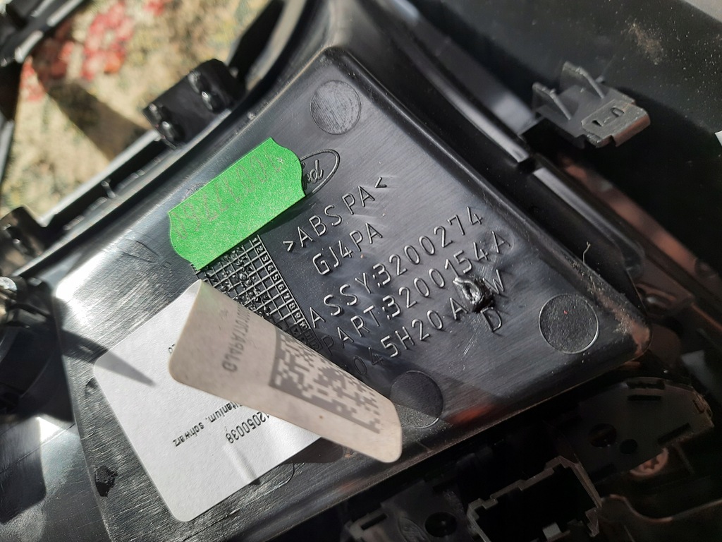 фото №8, Ford b-max 1.5tdc панель кондиціонера рамка тунель