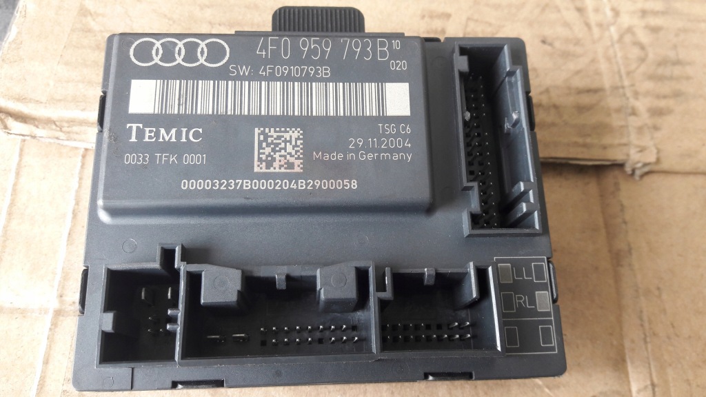 фото №1, Блок керування комфорту двері audi a6 c6