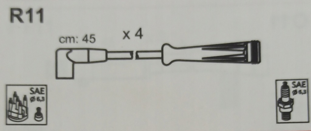 фото №1, Шланг запалювання renault r11