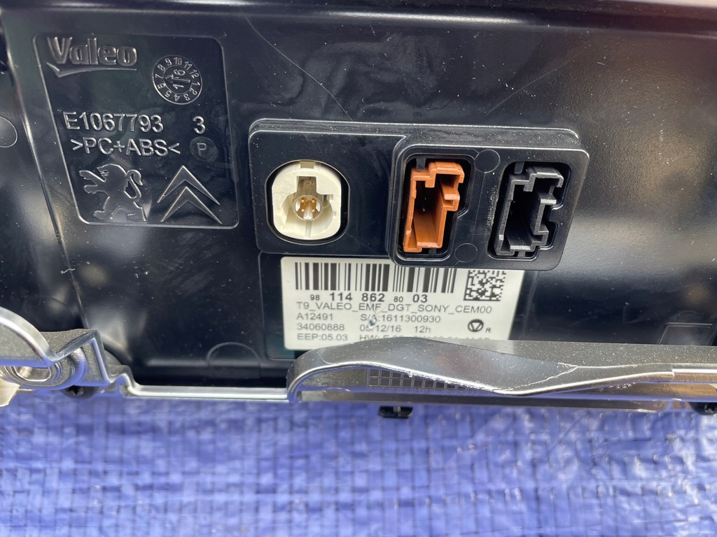 фото №8, Peugeot 308 t9 радіо навігація дисплей джгут зчитувач