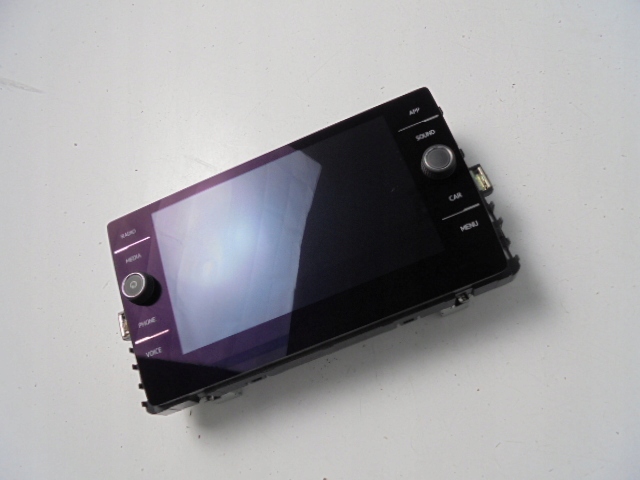 фото №1, Екран дисплей vw t-roc 2017- vw polo vi golf vii passat b8