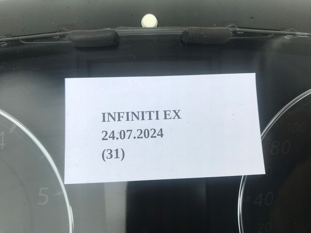 фото №5, Счетчик приборы спидометр infiniti ex30d 248201ux9a