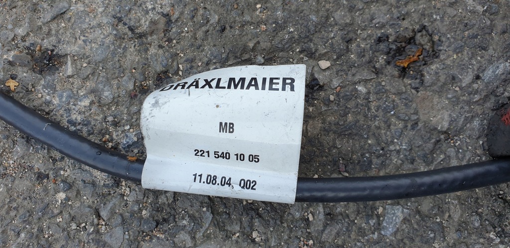 фото №10, Джгут електропроводка роз'єми панелі консолі mercedes s w221 оригінальний номер eu