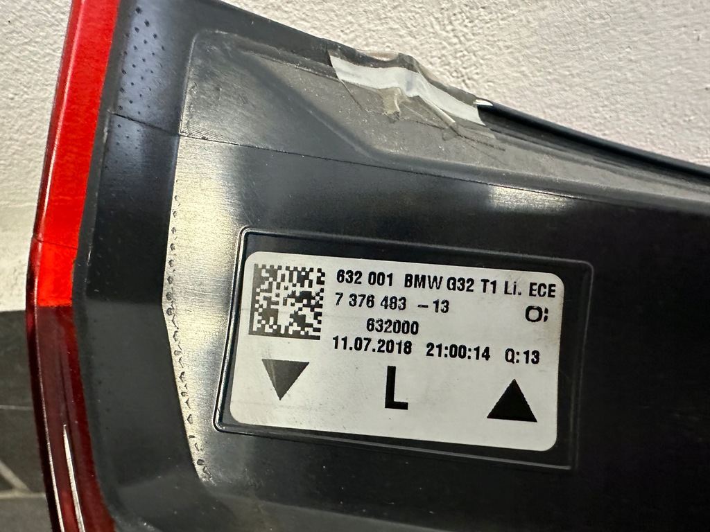 фото №6, Bmw 6 gt g32 лампи задня led europa