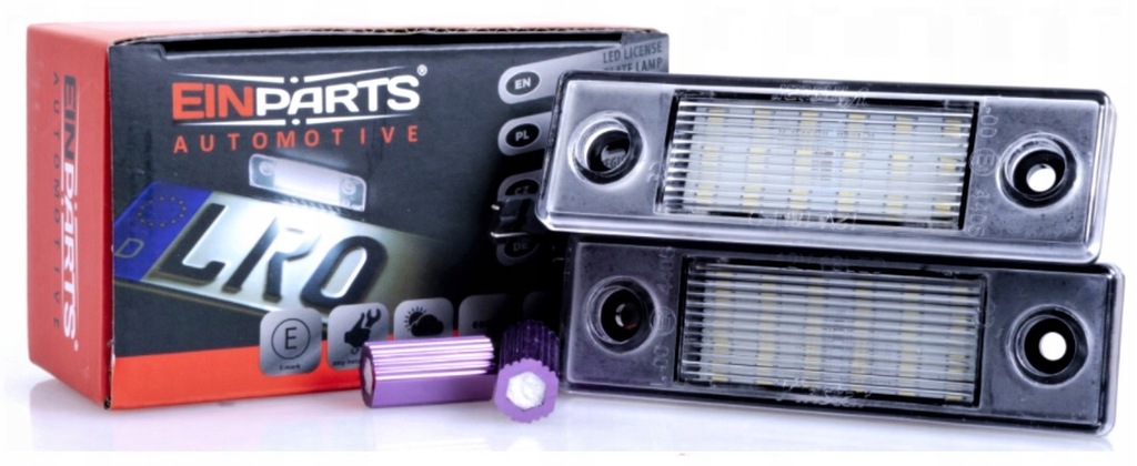 фото №1, Фонари номерного знака led chevrolet cruze i 2009-2016