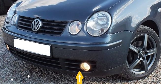 фото №10, Vw polo iv 4 2001-2005 решётка радиатора рамка заглушка левая