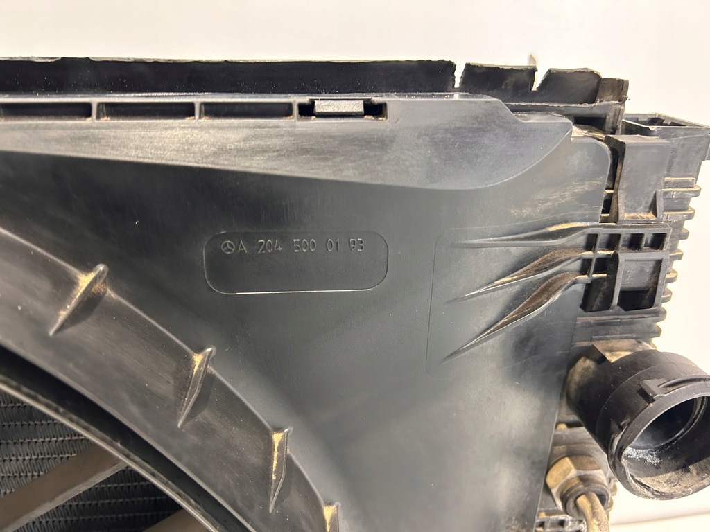 фото №8, Mercedes w204 w212 glk набір радіатор радіатор вентилятор