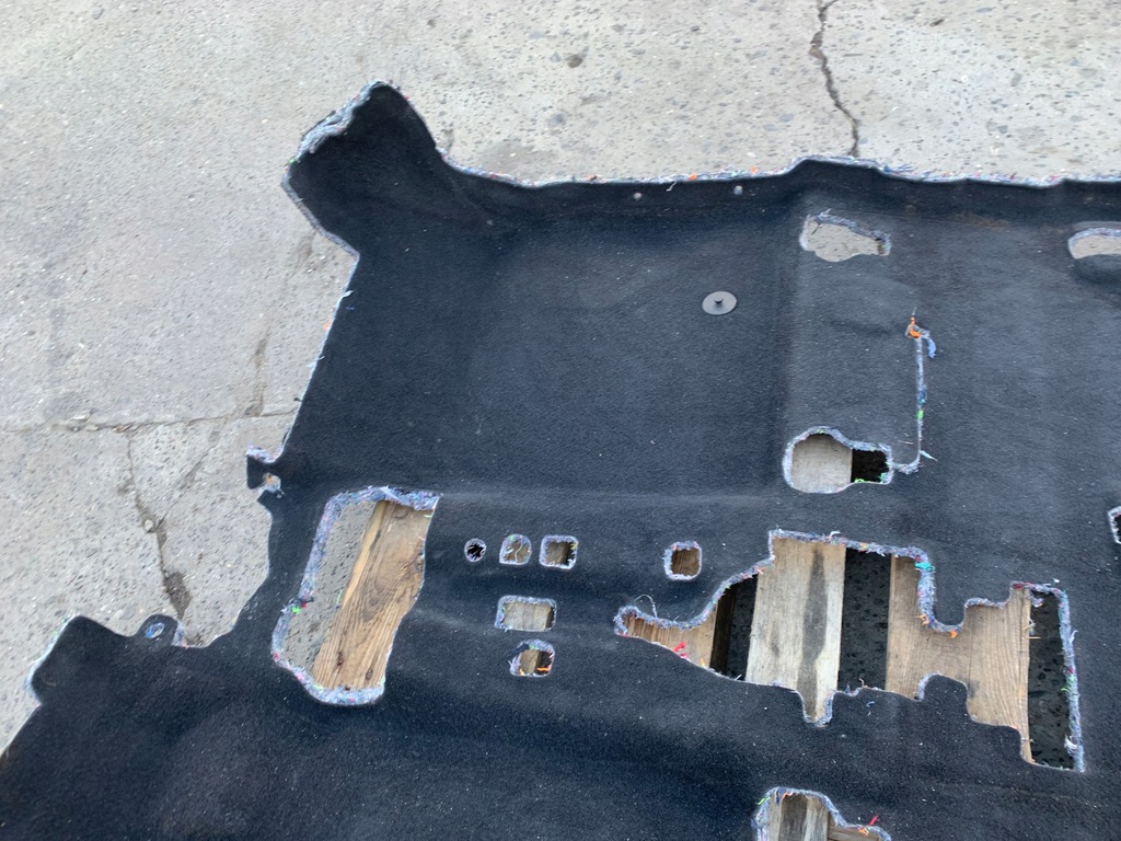 фото №8, Ford mustang mach-e 21r пол коврик обшивка салона кабины оригинал