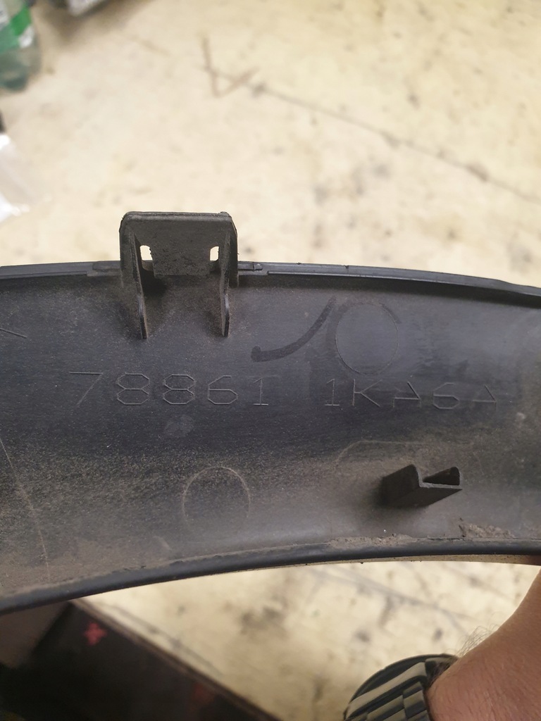 фото №13, Juke 10-18r молдинг крила ліва задня задня