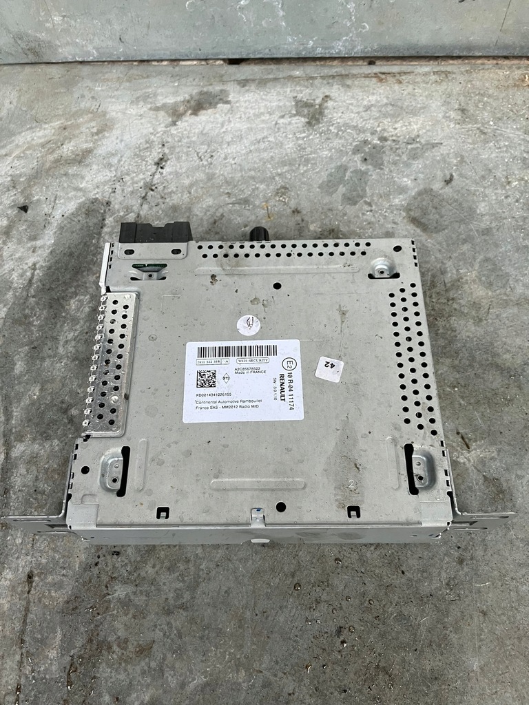 фото №4, Радіо renault zoe 281152239r kod